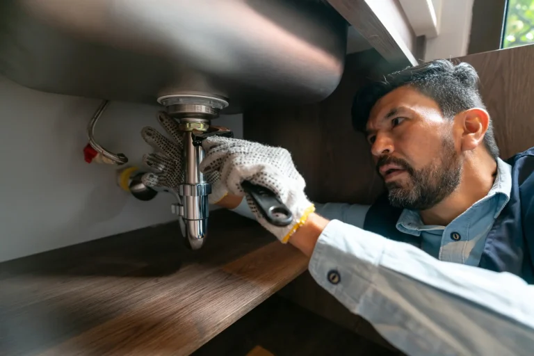 plumber-fixing-leak-in-kitchen-sink